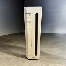 Nintendo Wii White Console, Power and AV Cables Only - Cleaned, Tested