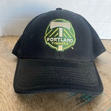 Portland Timbers Hat Fitted Adidas Hat Black Hat Adult Size OSFA Baseball Cap