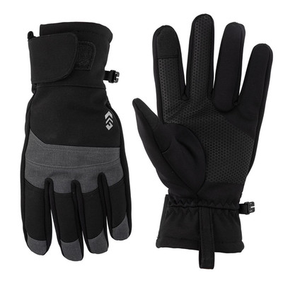Free Country Men's Softshell Gloves Size L/XL Black