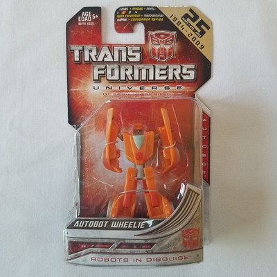 Transformers Universe Legends Class 2.0 Wheelie 25th MOSC Sealed 2009 RARE