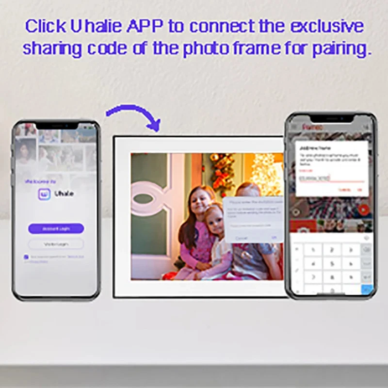 15.6 Inch Built in 32GB WiFi Large Touch Ips Digital Photo Frame 1920*1080 WiFi - Image 3 of 4