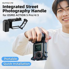 Sunnylife Photography Handle For DJI OSMO Action 5pro/4/3 Camera Protective Case