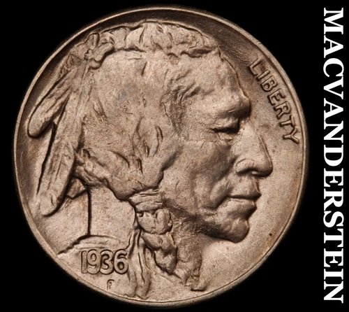 1936-S Buffalo Nickel-Uncirculated Lustrous No Reserve #i6598