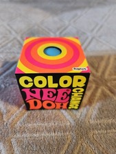 New Schylling NeeDoh Color Change Fidget Toy Sensory Stress Ball Blue