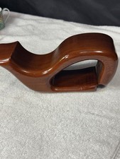 Hand Carved Native Redwood Whale MCM Ocean Theme Art