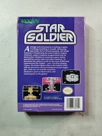 Star Soldier (Nintendo Entertainment System NES, 1989) Cib Complete