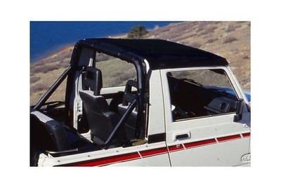 Bestop 52561-01 Soft Top Strapless Bikini Polymer Cloth Black For Suzuki Samurai