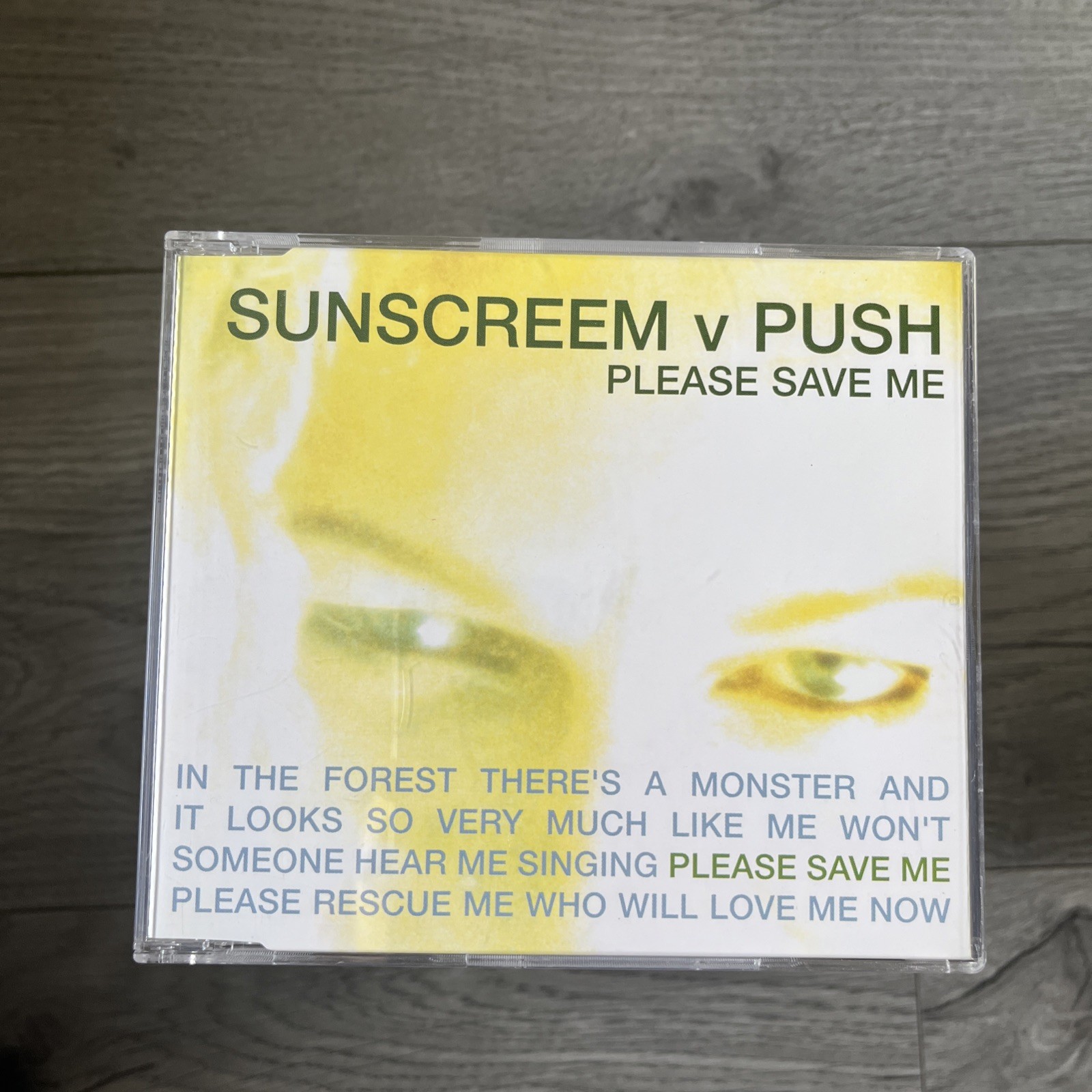 Please Save Me by Sunscreem & Push RARE (CD, 2002) Mint Condition (B3)