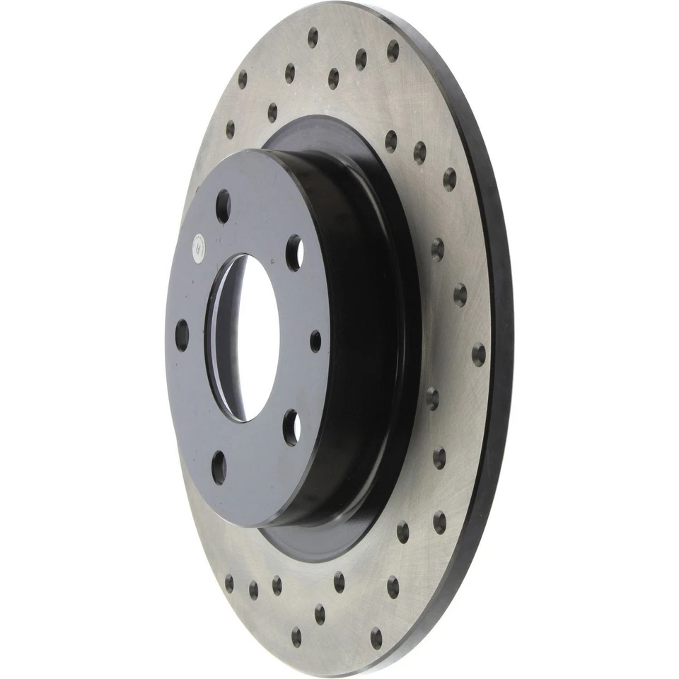 Rotor de freno de disco StopTech 128.45085R Sport perforado en cruz se adapta a 14-21 6 Foto 4 de 4