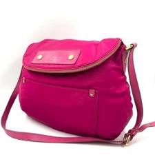 Excellent Condition Marc Jacobs 518 Shoulder Bag Nylon Leather Crossbody