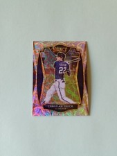 CHRISTIAN YELICH 2021 Select Premier Level Scope Holo Silver Prizm Card #164
