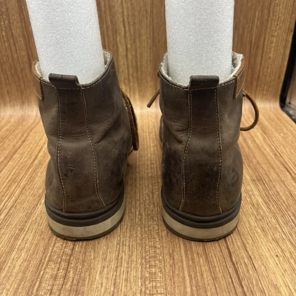 Bota BullBoxer Gelos Puntera Para Hombre Talla 10 Envejecida Cálida Interior Hecha en Portugal Foto 4 de 4