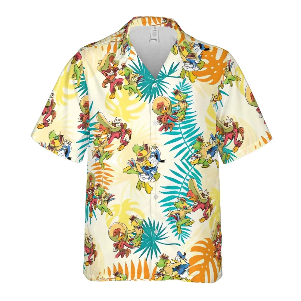 Tropical The Three Caballeros Hawaiian Shirt