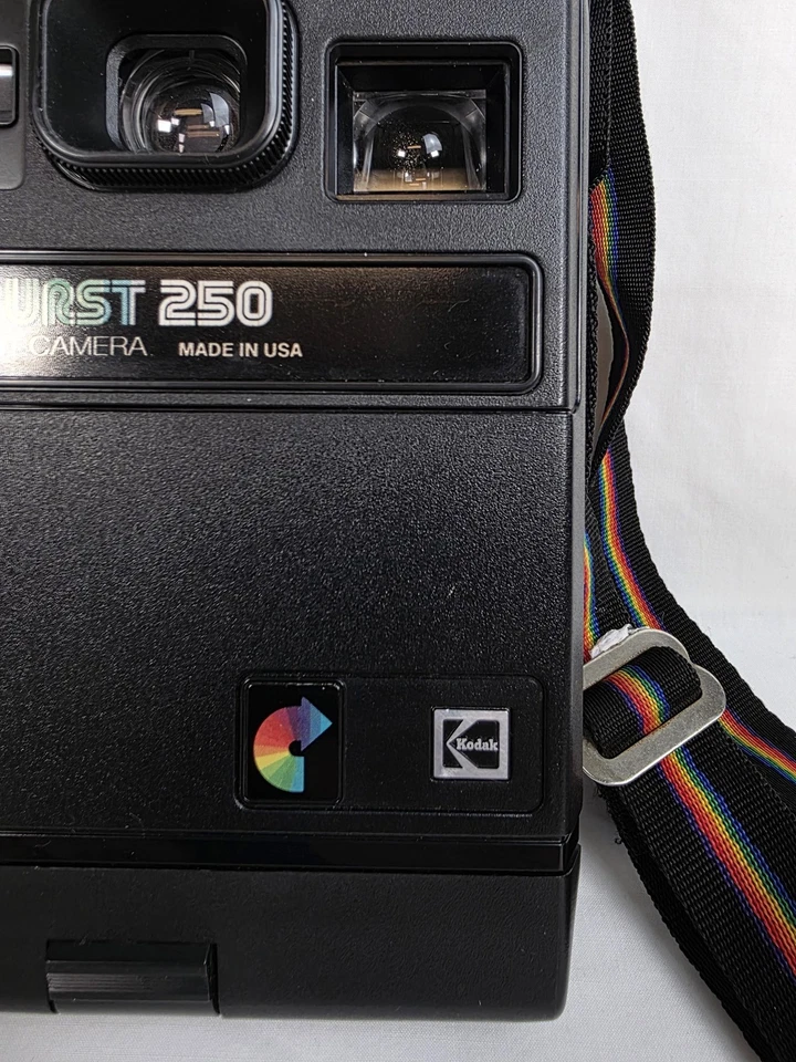 Vintage Kodak Colorburst 250 Instant Camera Electronic Flash Original Strap - Image 3 of 4