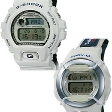 CASIO G-Shock BABY-G Lovers Collection LOV97-3 DW-6697 BG-0097 Pair Set used