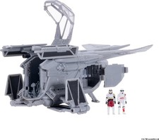 Star Wars Ahsoka Micro Galaxy Squadron Imperial Patrol Gunship LAAT LE 0258
