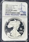 2025-W $1 US Navy 250th Privy American Silver Eagle NGC PF70UCAM Early Releases