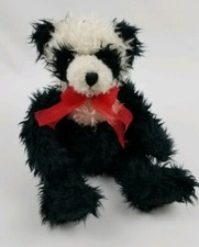Vintage Russ Berrie Panda Bear Ping Pong Plush 11 Inch Stuffed Animal Toy