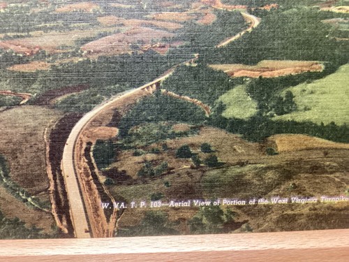 West Virginia Turnpike, 103 - Vintage Postcard - Picture 2 of 3