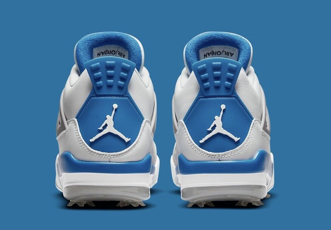 Nike Air Jordan 4 Golf ⚪️🔵 Military Blue CU9981-101 Size Nike Air Jordan 4 Golf ⚪️🔵 Military Blue CU9981-101 Size