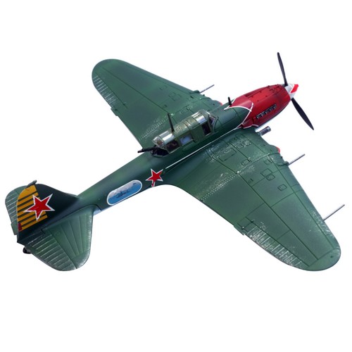 1/72 WWII Soviet Ilyushin IL-2 Shturmovik Attack Aircraft Model Military Decor - Picture 9 of 16