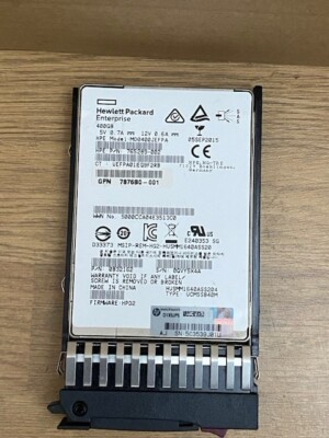 HP 765289-002 HP 400GB SSD mit Caddy HPE MO0400JEFPA Enterprise SSD Festplatte