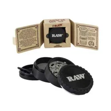 RAW Life Grinder RAW - BLACK- 4-Piece
