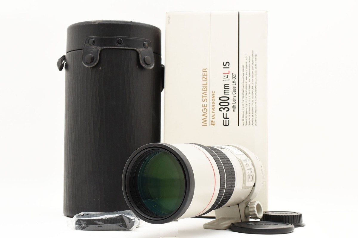 MINT] Canon EF 300mm F/4 L IS USM Telephoto AF SLR Lens From JAPAN