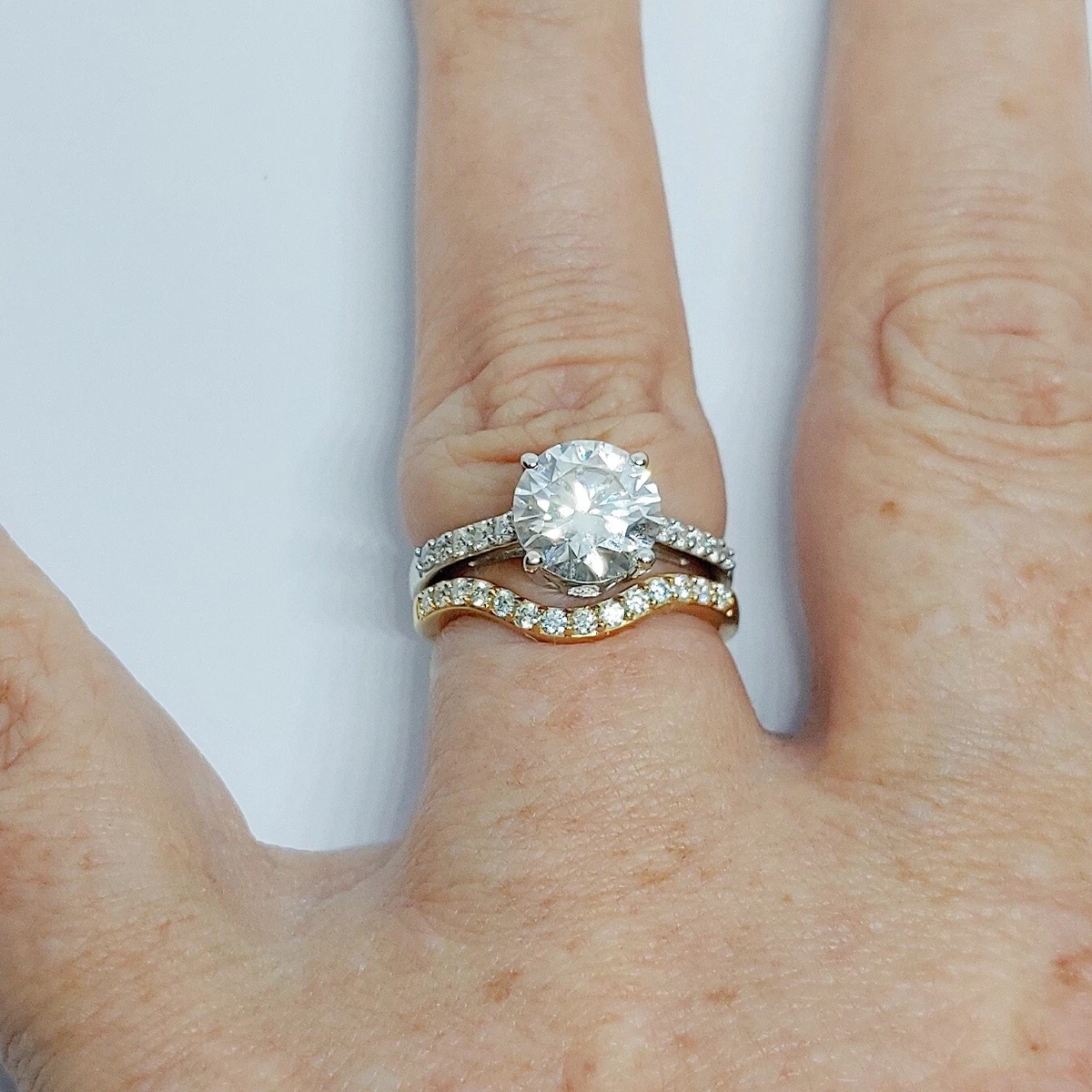 Platinum 2024 stackable rings