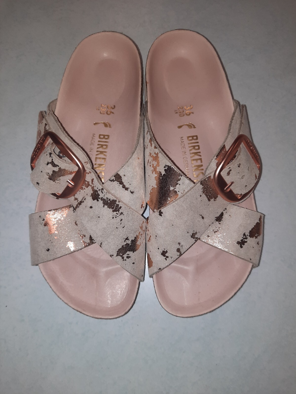 Birkenstock Siena Big Buckle Sandals Women's Slides s… Gem