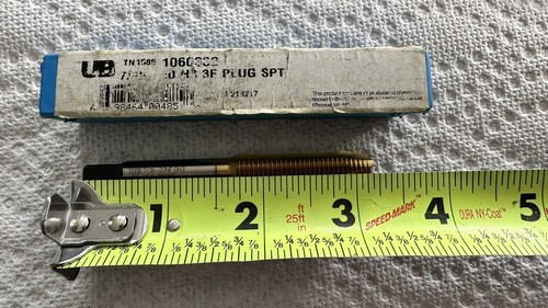 Pratt & Whitney 6-40NF Bottoming Tap Spiral Point HSS Taps 2 Flute 12 Pack USA e Pratt & Whitney 6-40NF Bottoming Tap Spiral Point HSS Taps 2 Flute 12 Pack USA e
