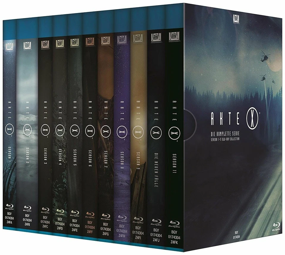X-Files The Complete TV Series Seasons 1-11 Blu-ray German Region Free XFiles - Image 3 of 4