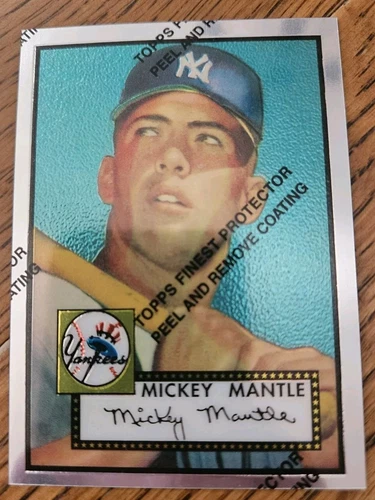MICKEY MANTLE 1996 Topps Finest #2 1952 Topps #311 W/Coating SP ~ HOF YANKEES 