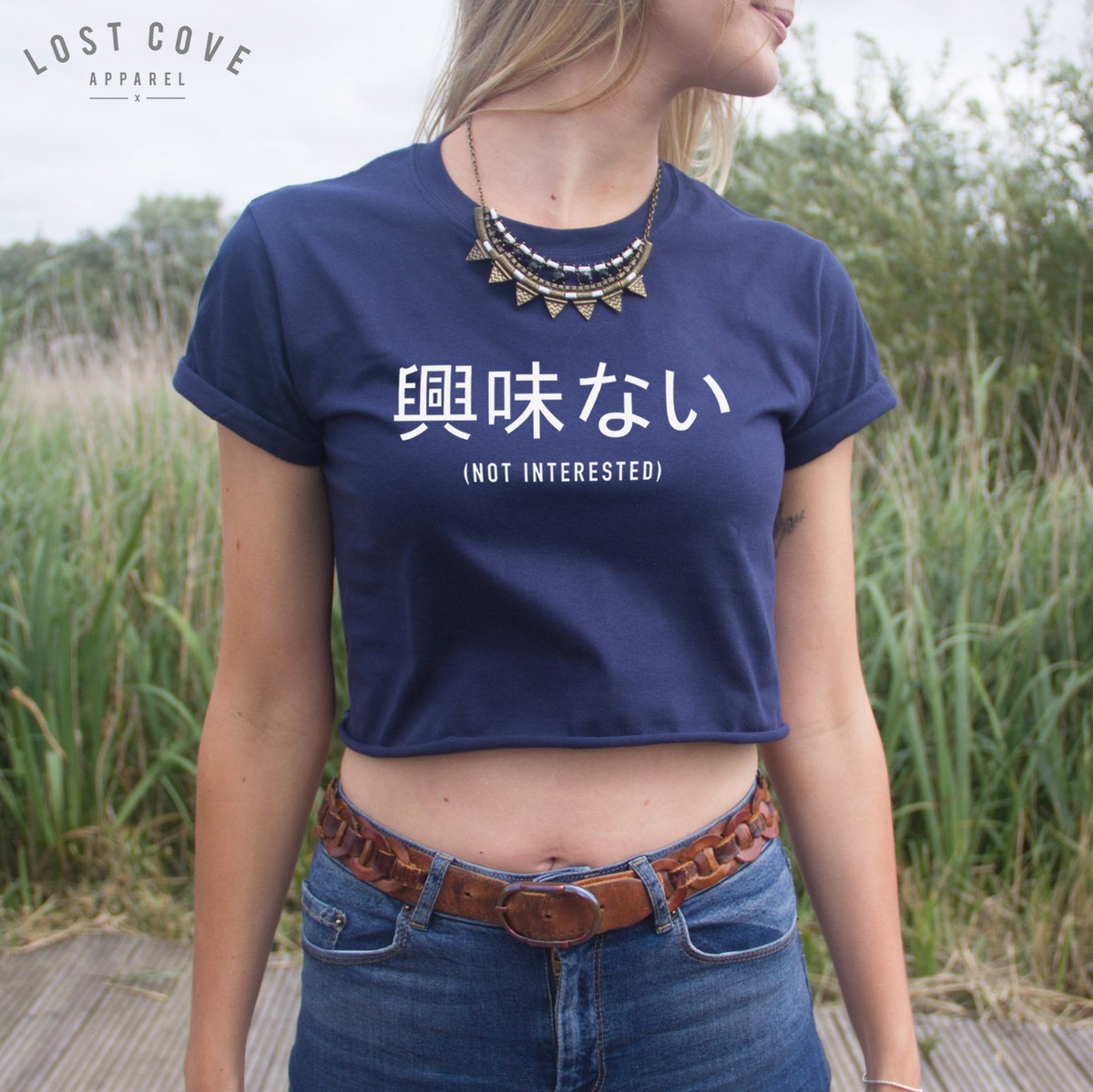 【yo BIOTOP】Cropped sweat shirt BIOTOP(ビオトープ) / 【yo BIOTOP】Cropped sweat shirt