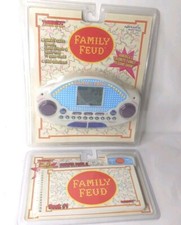 Vtg. Family Feud Tiger Electronics LCD Game 1997 W/ Extra Game Book  Cartridge