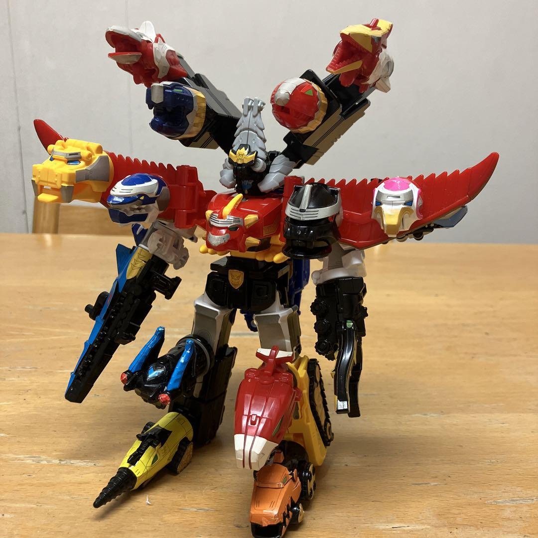 Power Rangers Goseiger Mini Pla Grand Hyper Gosei Great Megazord