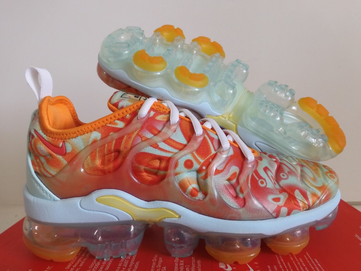 vapormax plus dip dye mint orange