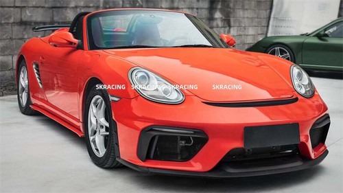 For Porsche 718 987 05-12 Boxster Cayman Upgrades GT4 Style Front Bumper Bodykit - Picture 6 of 6