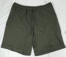 Eddie Bauer Comfort Fit Lounge Shorts, Men  s Small 30-32, GREEN, NEW