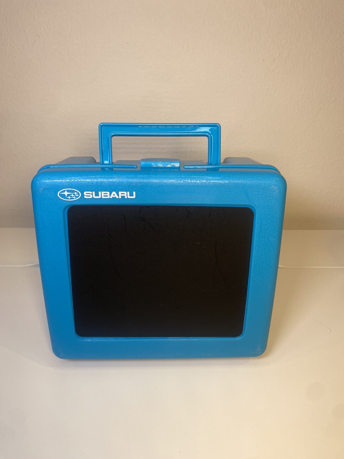 Snack Kit Container  Chalkboard Lesbian Gag Gift Blue