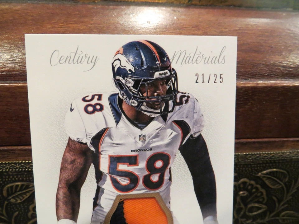 National Treasures Century Materials Prime Jersey Broncos Von Miller 21/25  2013 - Image 3 of 4
