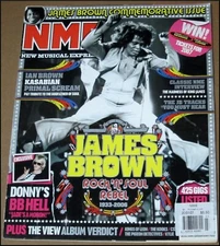 1/20/2007 NME Magazine James Brown Commemorative Issue Kings of Leon The Kooks