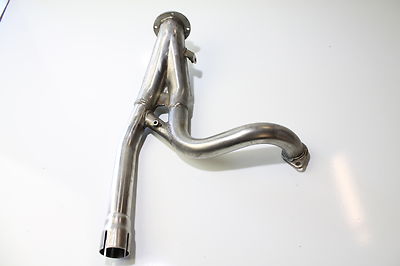 Hyosung GV650 Aquila 650 Exhaust Header Mid Pipe United Motors V2C 650S