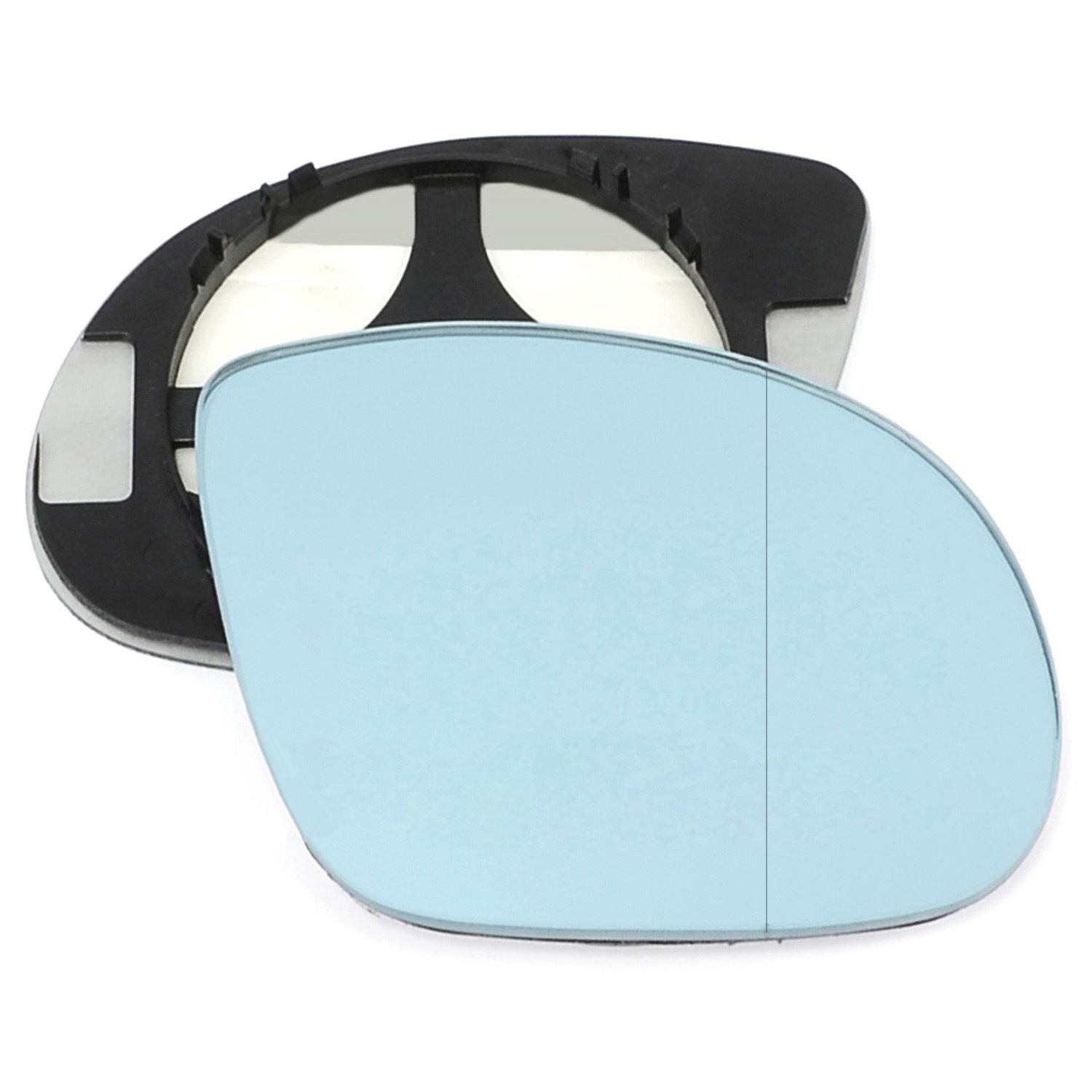 Right side mirror glass for BMW M3 (E36) 92-99 CLIP ON Wide Angle Blue