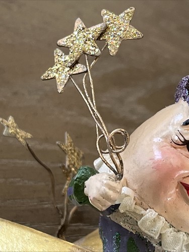 Katherines Collection Humpty Winking W/Stars Christmas Ornament Mardi Gras VTG - Picture 13 of 21