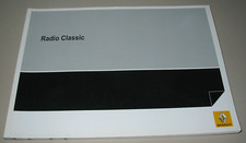 Betriebsanleitung Autoradio Renault Radio Classic Handbuch Buch Stand 10/2013!