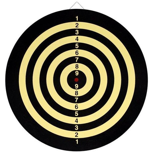 Set Freccette - Doppio Lato 16,5 DART BOARD + 6 FRECCETTE Punta Ottone - Foto 6 di 7