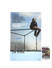 Derek Trucks Signed Promo Lithograph Poster Already Free JSA Certified Autograph Derek Trucks Signed Promo Lithograph Poster Already Free JSA Certified Autograph
