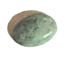 translucent Green white bit Mossy Agate Cab Loose Cabochons minerals merchandise