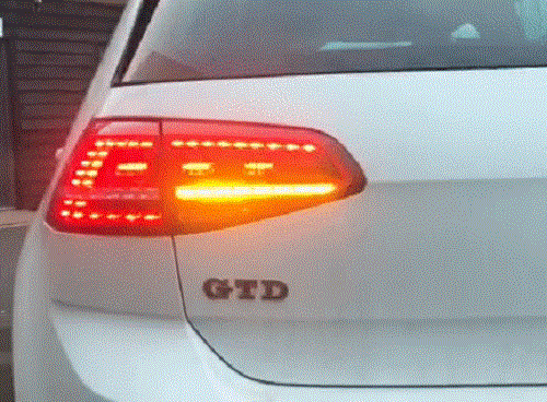 VW Golf Mk 7 Semi Dynamic LED Indicator Flasher Minibox Adapters Rear Light - Picture 5 of 10